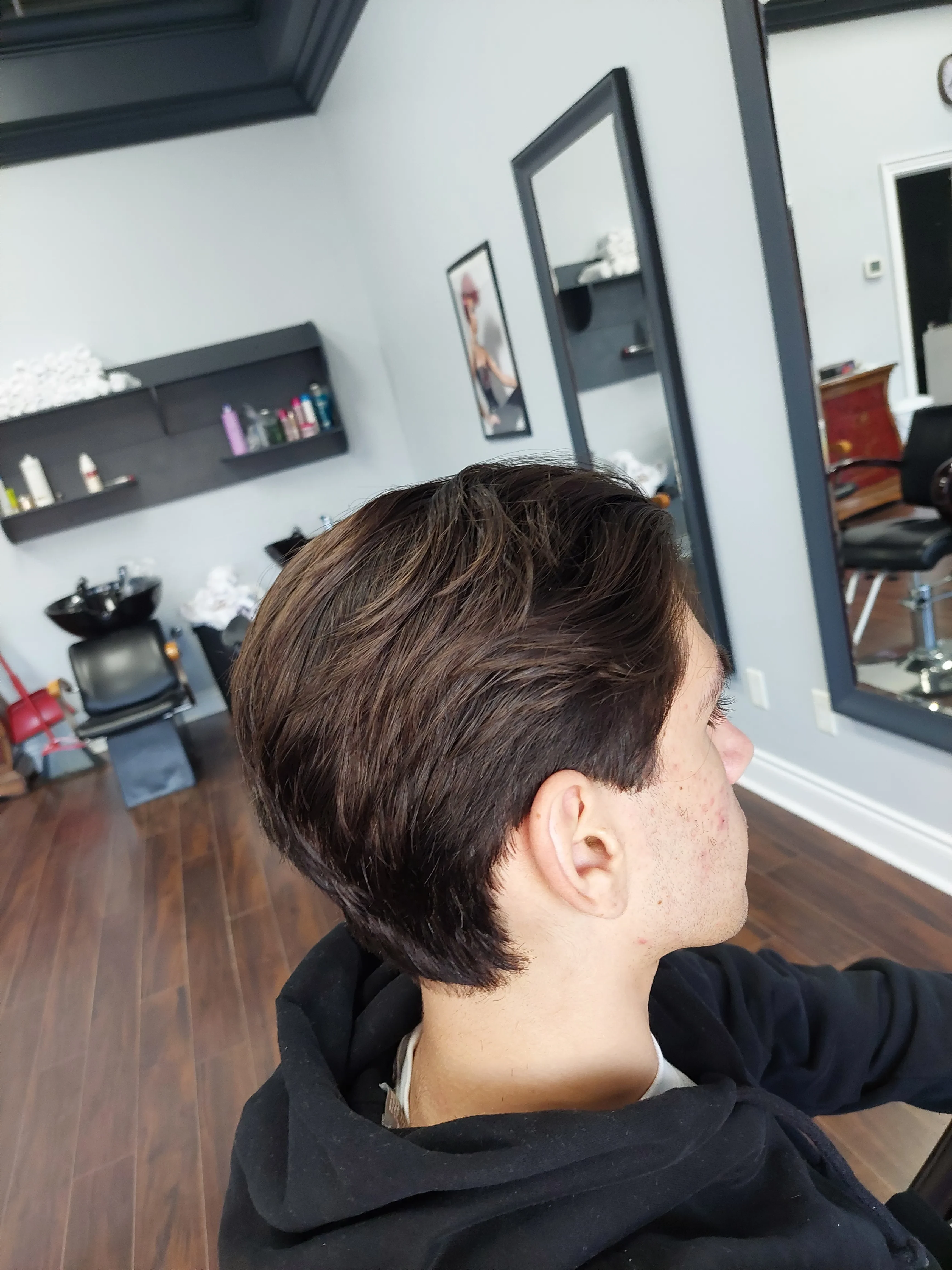 Haircut work by Gino Stea